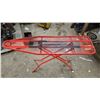 Image 3 : Red metal ironing board