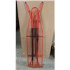Image 4 : Red metal ironing board