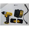 Image 1 : Dewalt cordless screwdriver - lithium ion charger - 2x 12V lithium ion batteries