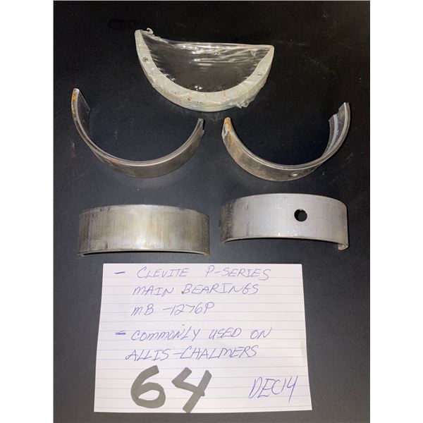 Cleveite P-Series main bearings MB-1276P - Alis-Chalmers compatible