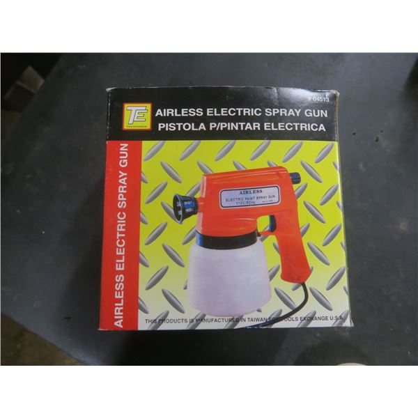 airless electric spray gun