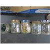 Image 4 : jars of assorted hardware