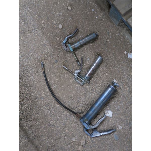 3 grease guns