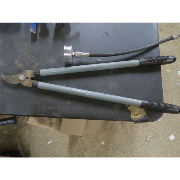 tree trimmers + compression tester