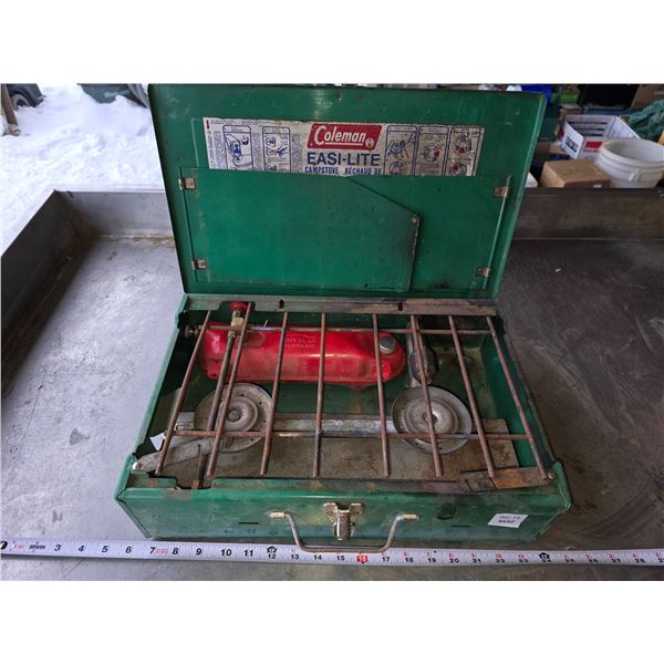 Coleman easi-lite camping stove