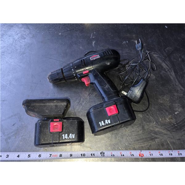 Jobmate drill, battery and charger