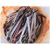 Image 3 : Pail of assorted wrenches