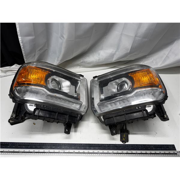 2015 GMC Right and Left Side Headlight.