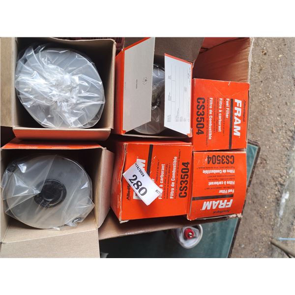 6 FRAM CS3504 FUEL FILTERS