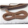 Image 2 : 2x New/Like new, leather gun straps
