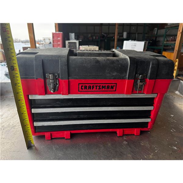 Craftsman 3 Drawer Tool Box.