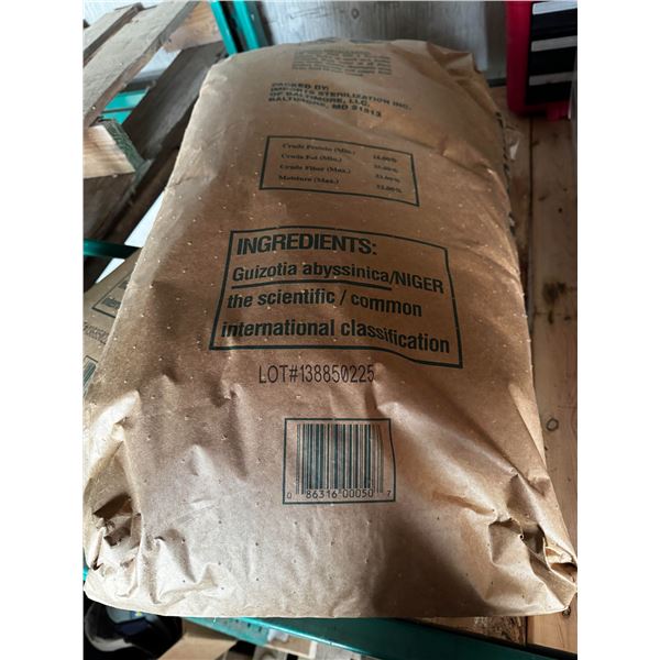 Lot of  Nyjer Seeds. (50 Lb).