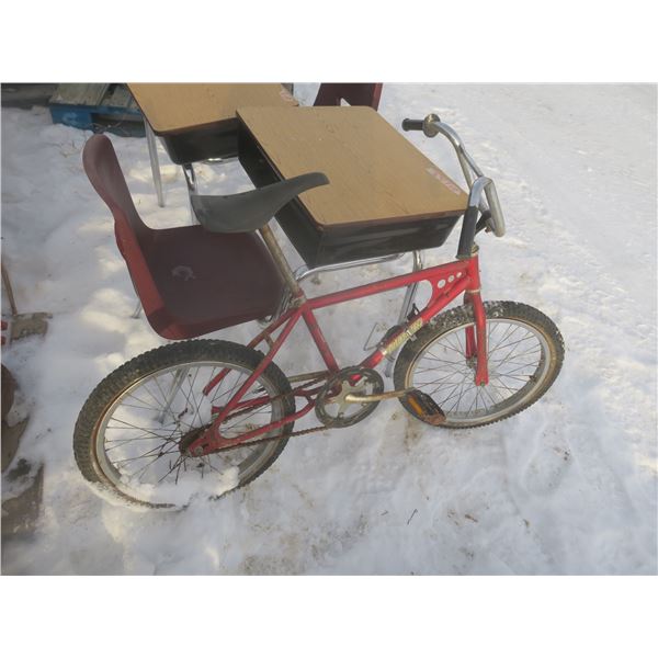 kids bicycle-red