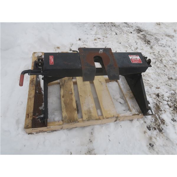 5th wheel hitch with sliders