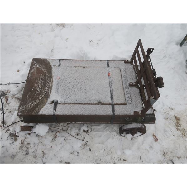 antique national mfg. co. scale