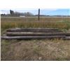 Image 1 : 17 power poles approx. 16ftx1ft