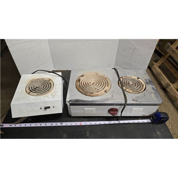 2 Portable stove tops - untested