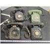 Image 1 : 4 Vintage rotary telephones