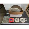 Image 1 : Box of grinding wheels, etc.