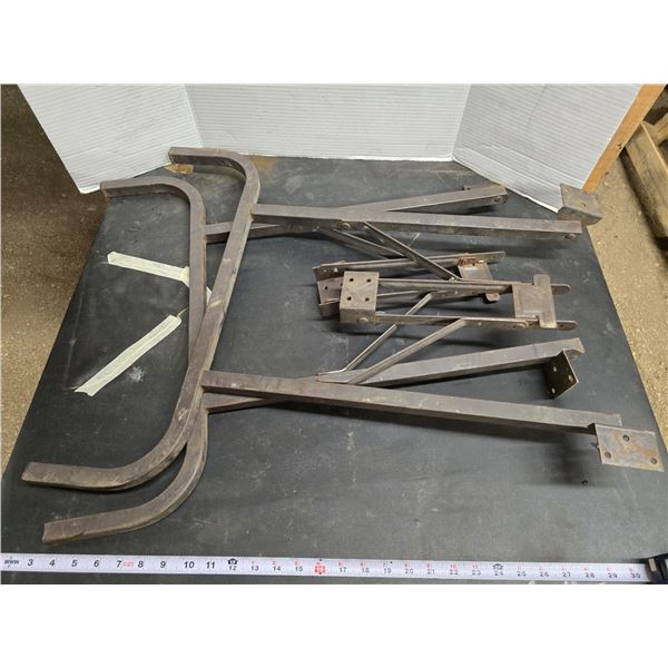 Pair of folding table legs