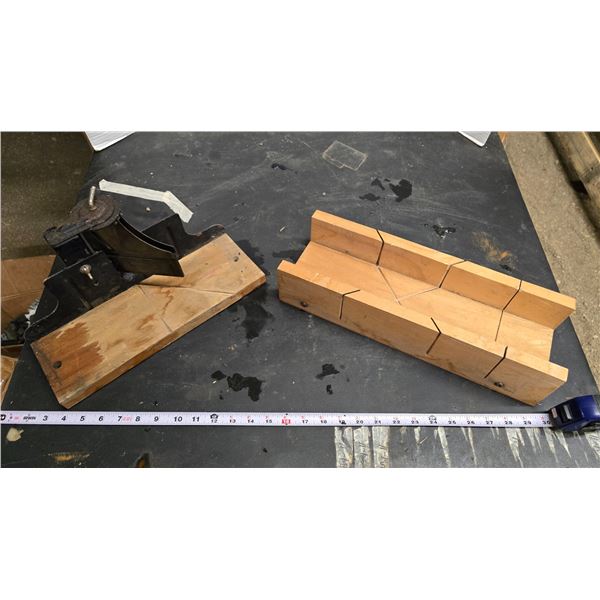 2 Mitre saw boxes