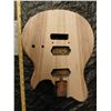 Image 1 : Double Cut With Trem Three Layer Guitar Body Unfinished