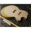 Image 2 : Maple Top Single Cut Guitar Body Unfinished