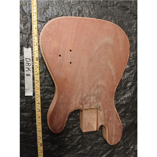 Spanish Cedar Single Piece Guitar Body Unfinished