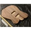 Image 3 : Walnut Top Guitar Body - Unfinished 57mm neck pocket