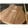 Image 7 : Walnut Top Guitar Body - Unfinished 57mm neck pocket