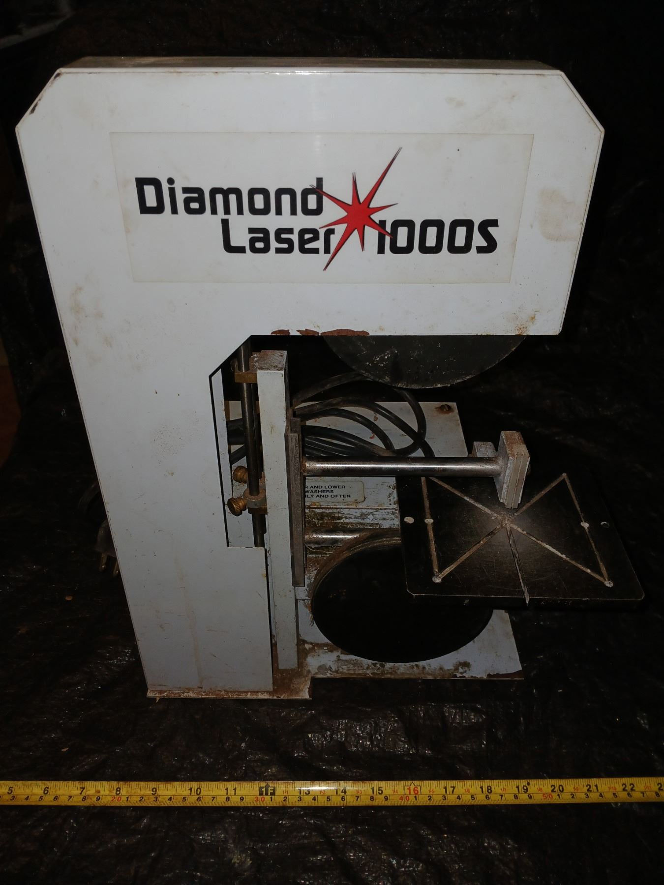 Diamond Laser 1000s Glass Bandsaw - Needs Blade but works - Schmalz ...