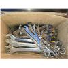 Image 2 : Box of wrenches, hammer, assorted tools