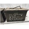 Image 3 : Military Empty AMMO Cartridges Metal Box.