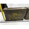 Image 2 : Military Empty AMMO Cartridges Metal Box.
