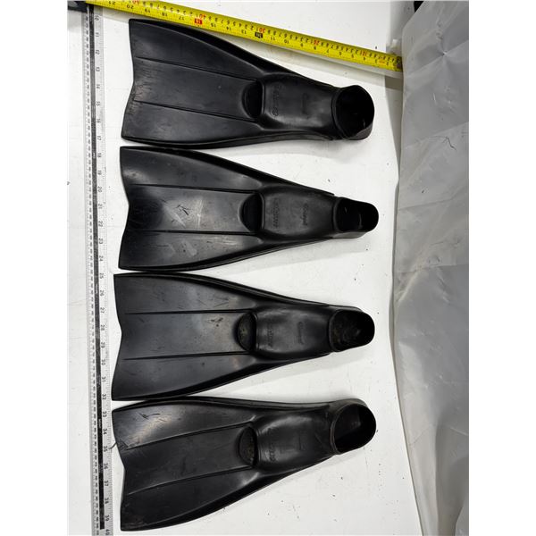 Nemrod by Seamless Black Swim Fins (2 pair)