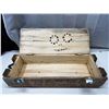 Image 11 : Vintage Wooden Ammo Box .