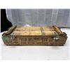 Image 1 : Vintage Wooden Ammo Box .