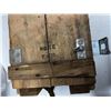 Image 3 : Vintage Wooden Ammo Box .