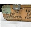 Image 6 : Vintage Wooden Ammo Box .