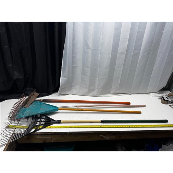 Lot of rakes