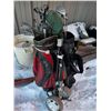 Image 1 : Golf clubs with bag.
