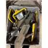 Image 1 : Box of misc. tools and lights.