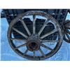 Image 1 : Wooden Wagon Wheel 40"x3ft