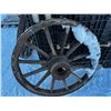 Image 1 : Wooden Wagon Wheel 40"x3ft