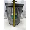 Image 2 : Great West Galvanized Bin with Lid.