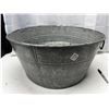 Image 1 : Vintage Galvanized Tub.