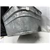 Image 4 : Vintage Square Galvanized Tub.