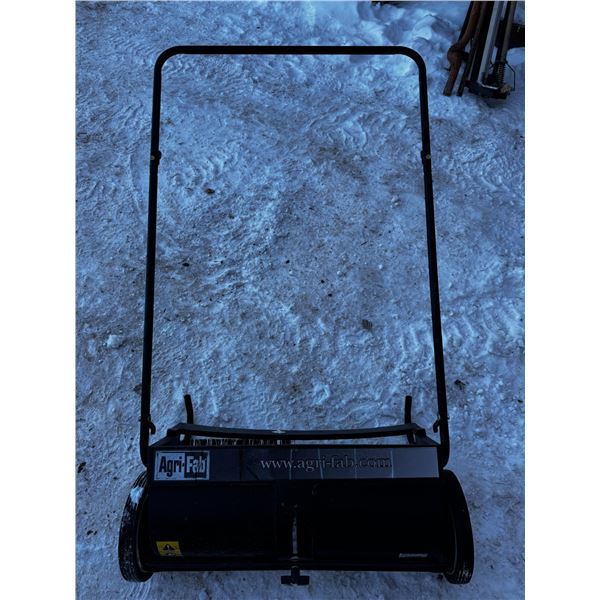 Agri-Fab Push Sweeper.
