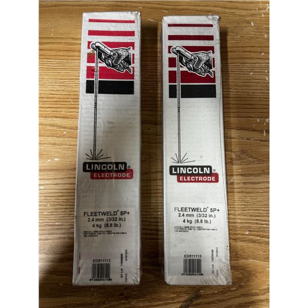 Two Box of Lincoln Electrode. (Sealed Pack)