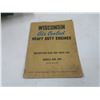 Image 1 : Wisconsin air cooled manual